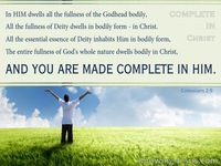 Made Complete in Christ